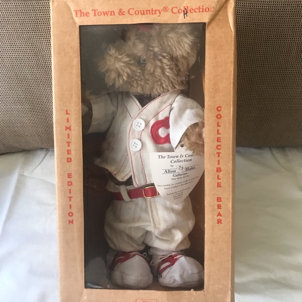 Limited edition collectible bear